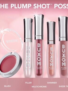 Buxom Plump Shot Peptide Lip Tint Spellbound Pink